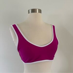 New NWOT Storm Cayman Top Fuchsia Swim Bikini S